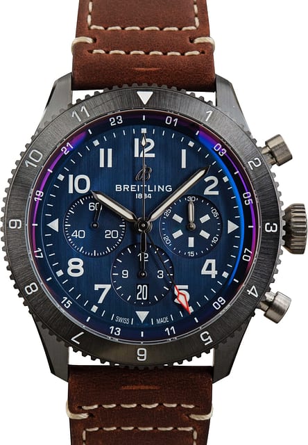 Breitling Super AVI B04 Chronograph GMT 46 Tribute to Vought F4U Corsair Ceramic