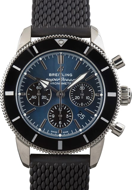 Breitling Superocean Heritage B01 Chronograph 44 Blue Index Dial