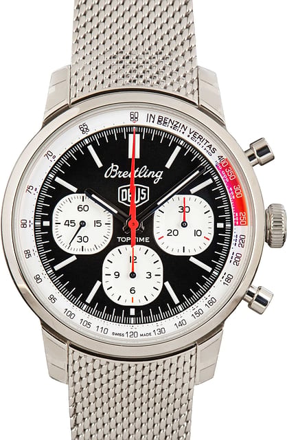 Breitling Top Time B01 Deus Black Dial