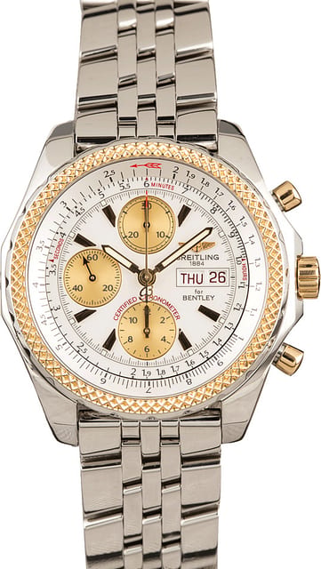 Breitling for Bentley D13362 Steel & Gold