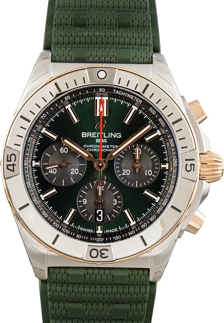Breitling Chronomat B01 42 Steel & 18k Red Gold