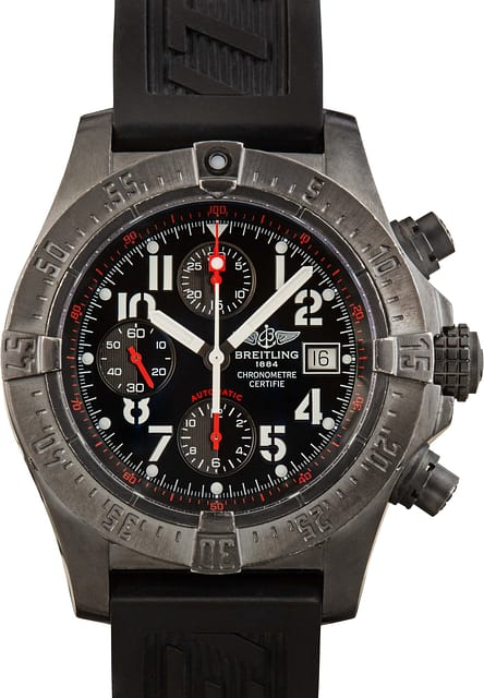 Pre-Owned Breitling Avenger Skyland Black Steel