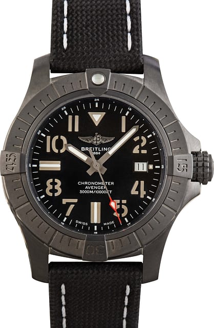 Pre-Owned Breitling Avenger Automatic 45 Seawolf Night Mission