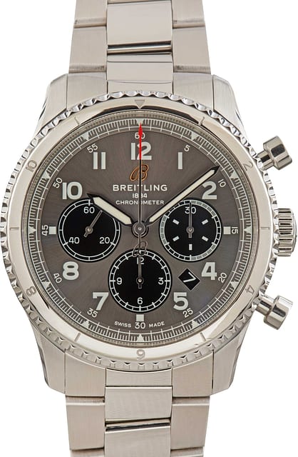 Breitling Aviator 8 B01 Chronograph Grey Dial