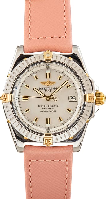 Breitling Callisto Ref B77346 Mother of Pearl Dial