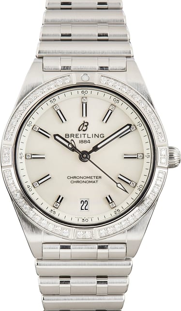 Used Breitling Chronomat Automatic 36 White Dial