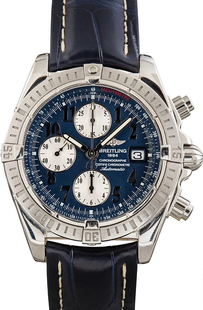 Breitling Chronomat Evolution Blue Dial
