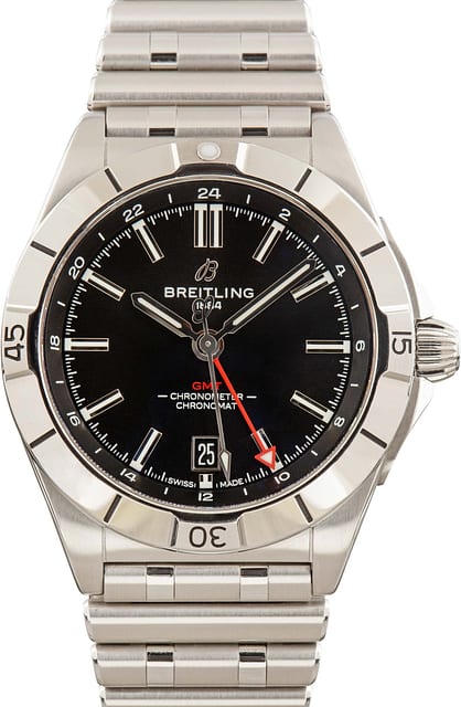 Pre-Owned Chronomat Automatic GMT 40 Black Dial