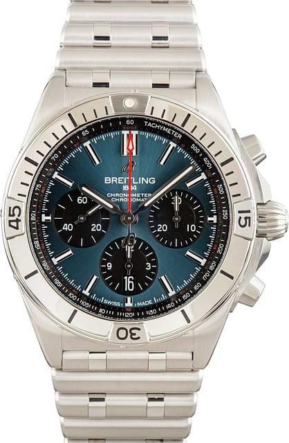 Pre-Owned Breitling Chronomat B01 42 Stainless Steel