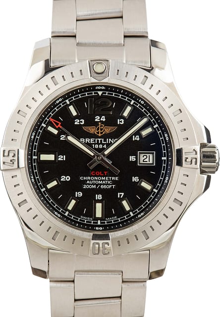 Breitling Colt Automatic Black Dial