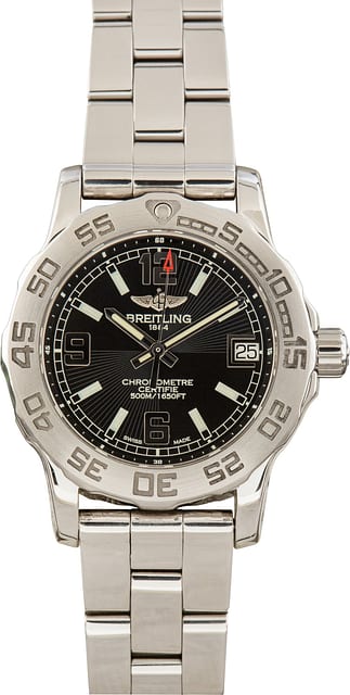 Pre-Owned Black Dial Breitling Colt Black Dial