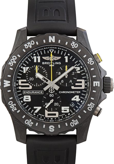 Pre-Owned Breitling Endurance Pro 44 Black Dial