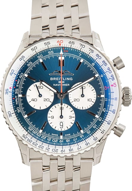 Breitling Navitimer B01 Chronograph 46 Blue