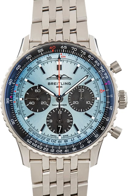 Breitling Navitimer B01 Chronograph 43 Ice Blue Dial