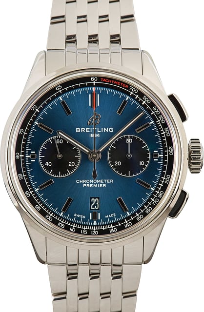 Breitling Premier B01 Blue Dial