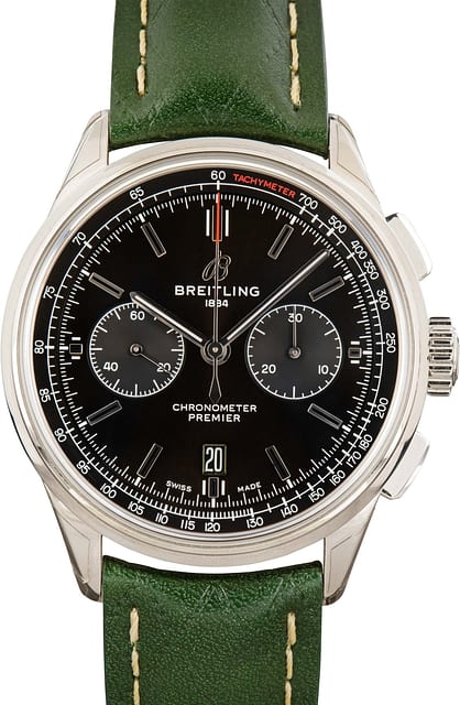 Breitling Premier B01 Bentley British Racing Green