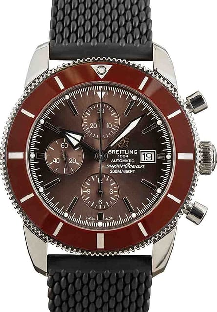 Breitling SuperOcean Heritage II Rubber Strap