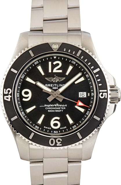 Breitling Superocean Automatic Black Dial