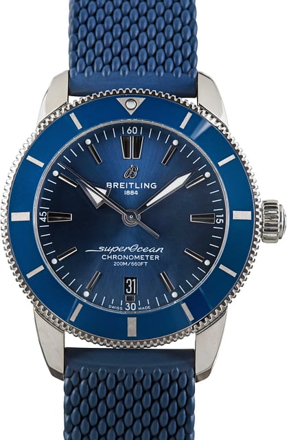 Pre-Owned Breitling Superocean Heritage B20 Automatic 44 Blue Dial