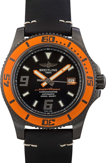 Breitling Aeromarine Superocean 44 Black Dial