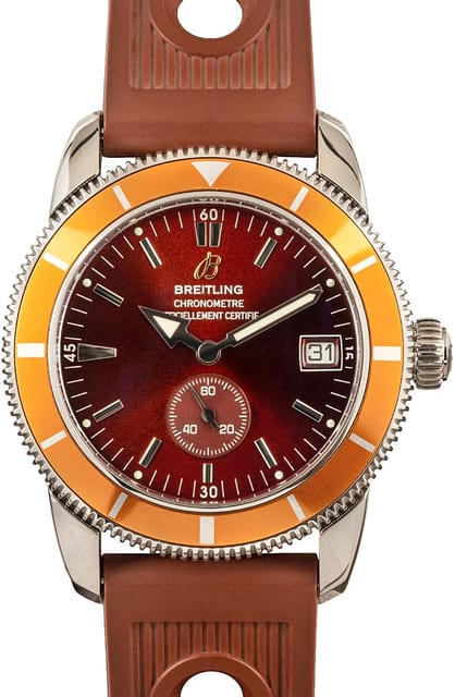 Breitling SuperOcean Heritage Rubber Strap