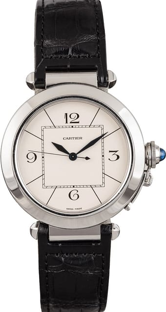 PreOwned Cartier Pasha 2730 White Dial