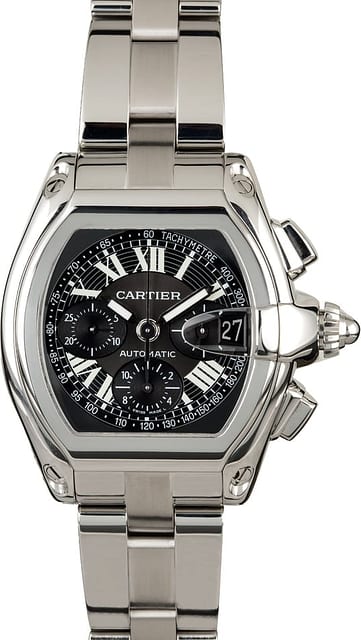 Cartier Roadster 2618 Black Dial
