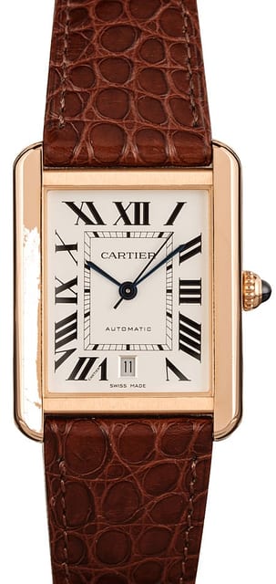 Cartier Tank Solo W5200026 Pink Gold