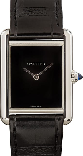 Cartier Tank Must Watch Black Dial