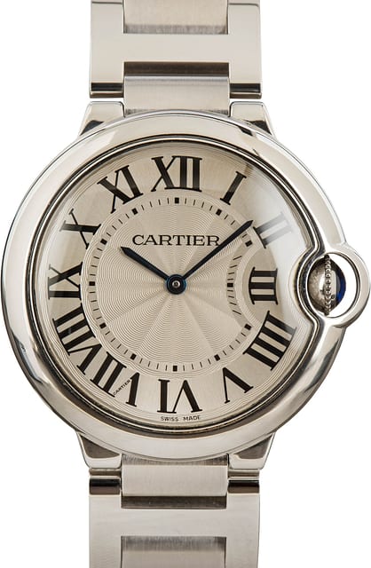 Ballon Bleu De Cartier Silver Roman Dial