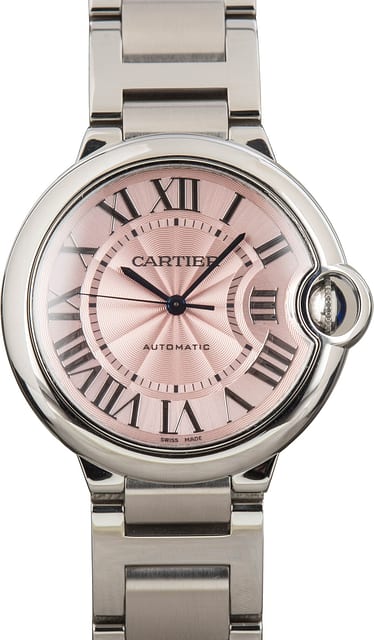 Cartier Ballon Bleu W6920041 Pink Roman Dial
