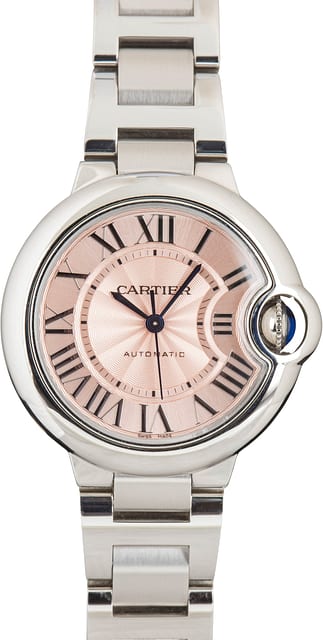 Ballon Bleu De Cartier WSBB0046 Pink Roman Dial