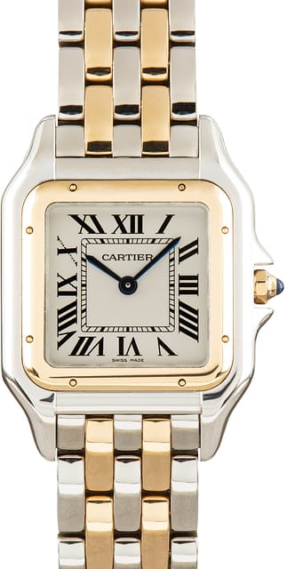 Pre-Owned Panthere de Cartier W2PN0007 Medium Model