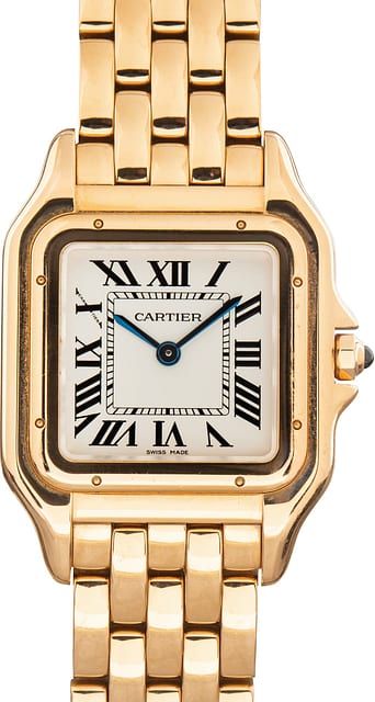 Pre-Owned Panthere De Cartier Ref WGPN0007 Rose Gold Medium Model