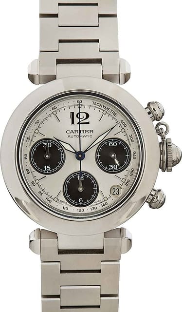 Cartier Pasha C Silver Dial