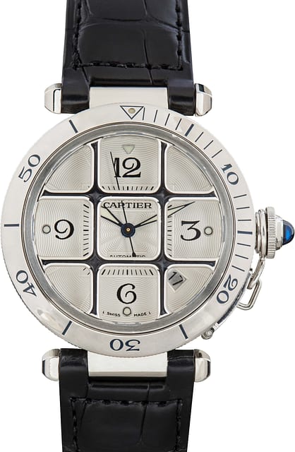 Cartier Pasha Diver W3104055 Stainless Steel