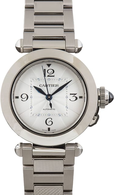 Cartier Pasha WSPA0013 Silver Roman Dial