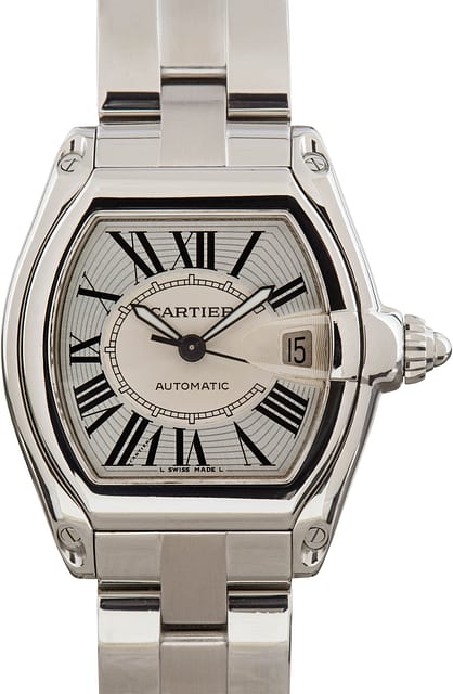 Cartier Roadster W62025V3 Stainless Steel