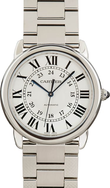 Cartier Ronde Solo De Cartier Stainless Steel