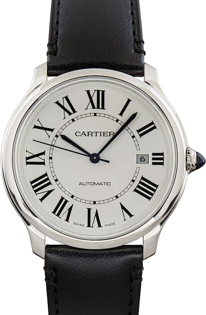 Pre-Owned Ronde Must De Cartier WSRN0032 Stainless Steel