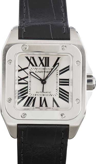 Cartier Santos 100 W20106X8 Medium Model