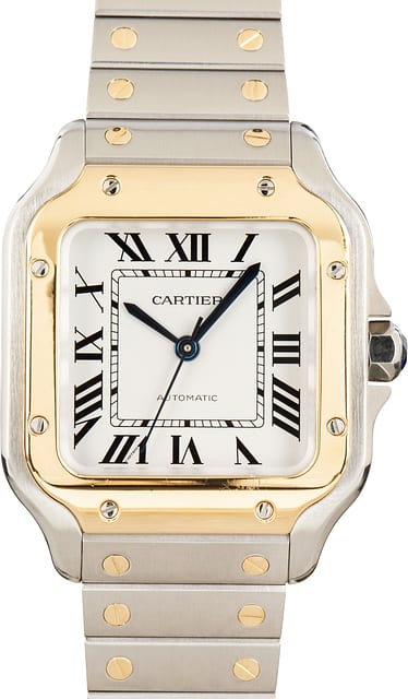 Cartier Santos de Cartier W2SA0007 Steel & Gold
