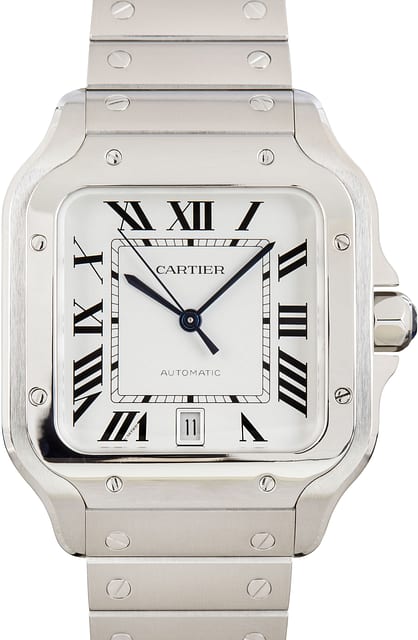 Santos de Cartier Ref WSSA0018 Large Model
