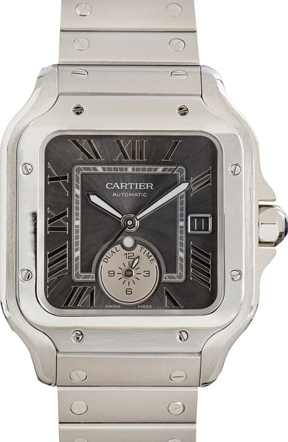 Used Santos de Cartier Ref WSSA0076 Large Model
