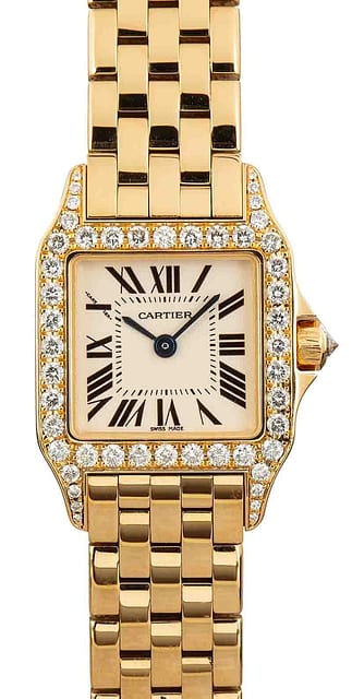 Cartier Santos Demoiselle 18k Yellow Gold