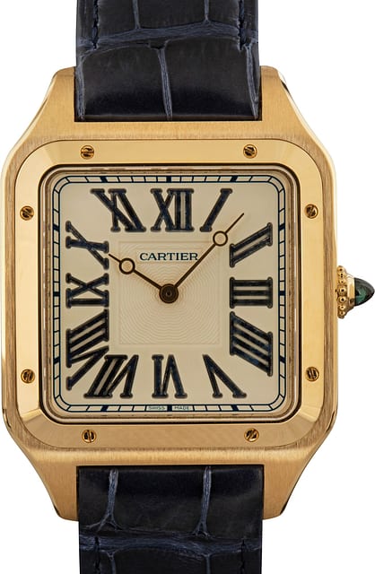 Cartier Santos Dumont 18k Yellow Gold