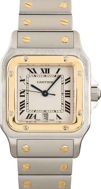 Cartier Santos Galbee W20011C4 Steel & Gold