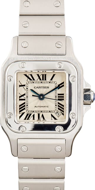Used Cartier Santos Galbee W20054D6 Stainless Steel