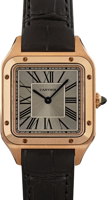 Cartier Santos Dumont 18k Rose Gold