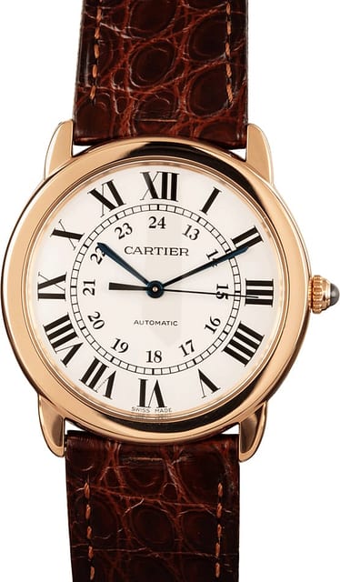 Pre Owned Cartier Ronde Solo W2RN0008